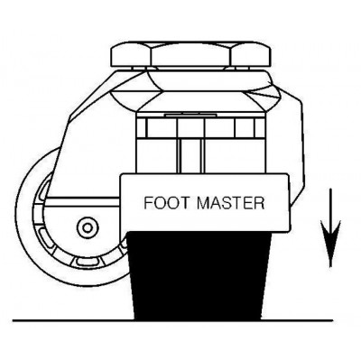 Heberollen FOOT MASTER - Ratschenausführung