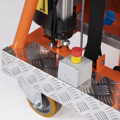 Mobile elektrische Arbeitsbühne UpLift5 120 & 200 HD für den Außenbereich - Bis 5 Meter Arbeitshöhe