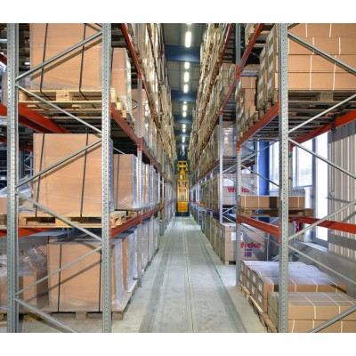 Palettenregal META Grundregal - 4 Lagerebenen - 8 Stellplätze