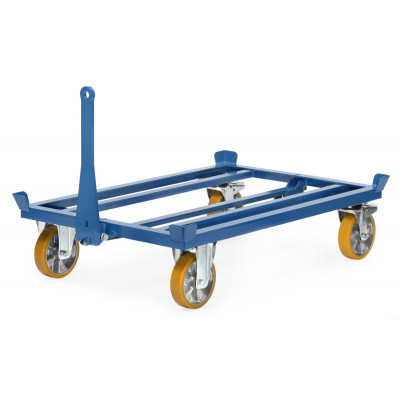 Palettenfahrgestell als Routenzüge | Deichsel