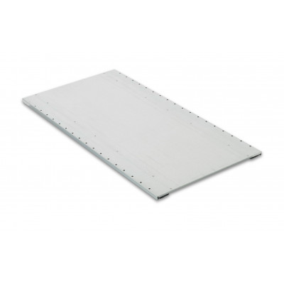 Fachbodenregal mit Stahlblechböden - Stecksystem - Adaptiv verzinkt - Tiefe 400 mm