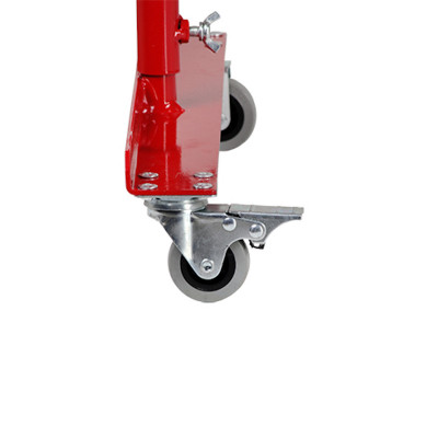 Scherengitter mit Sperrpfosten aus Stahl zum Aufdübeln