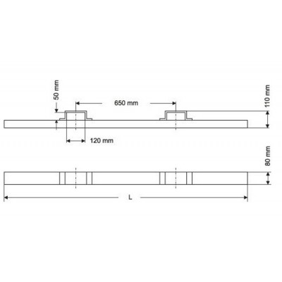 Geländereinigungsmagnet für Stapler