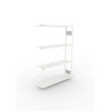 Fachbodenregal CLIP, Länge 1300 mm - Fachlast 230 kg