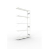 Fachbodenregal CLIP, Länge 1300 mm - Fachlast 230 kg