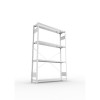 Fachbodenregal CLIP, Länge 1300 mm - Fachlast 230 kg