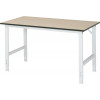 Arbeitstisch mit MDF-Platte - verstellbar 760-1080 mm