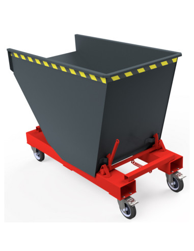 Selbstkipper leicht mit Radsatz BARTELS - Traglast 1.000 kg