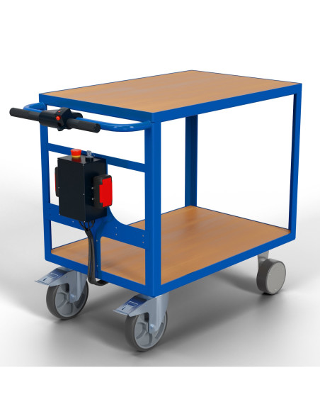 Tischwagen mit 2 Ladeflächen - BS Rollen - Traglast 500 kg