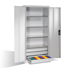Werkzeugschrank mit Schubladenblock - Höhe 1.950 mm - C+P