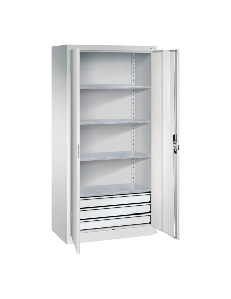 Werkzeugschrank mit Schubladenblock - Höhe 1.950 mm - C+P