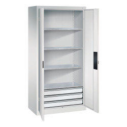 Schwerlastschrank mit Schubladenblock - Höhe 1.950 mm - C+P 2