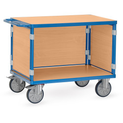 Tischwagen mit 3 Wänden FETRA - Traglast 500 - 600 kg