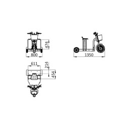 eTrike Plattform Scooter - Fath 2