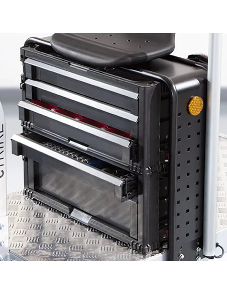 Werkzeugkiste aus Kunststoff für eTrike Fath