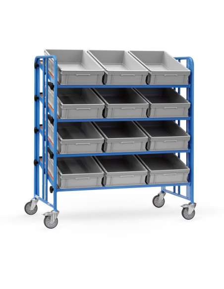 Montagewagen mit Kästen FETRA - Traglast 250 oder 300 kg