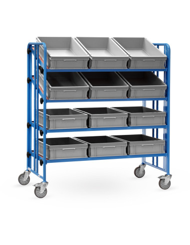 Montagewagen mit Kästen FETRA - Traglast 250 oder 300 kg