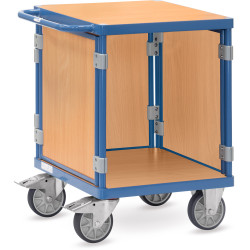 Tischwagen mit 3 Wänden FETRA - Traglast 500 - 600 kg 2
