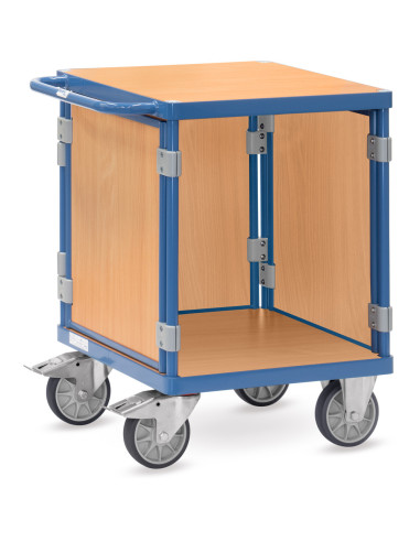 Tischwagen mit 3 Wänden FETRA - Traglast 500 - 600 kg
