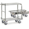 ESD-Alu-Klapptischwagen - Traglast 200 kg - Fetra