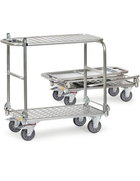 ESD-Alu-Klapptischwagen - Traglast 200 kg - Fetra