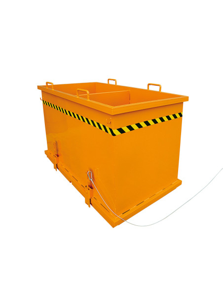 Klappbodenbehälter mit Fraktionen - Traglast 1.500 kg - Eichinger