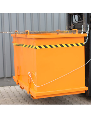 Klappbodenbehälter mit Fraktionen - Traglast 1.500 kg - Eichinger