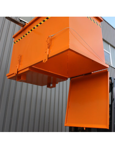 Klappbodenbehälter mit Fraktionen - Traglast 1.500 kg - Eichinger