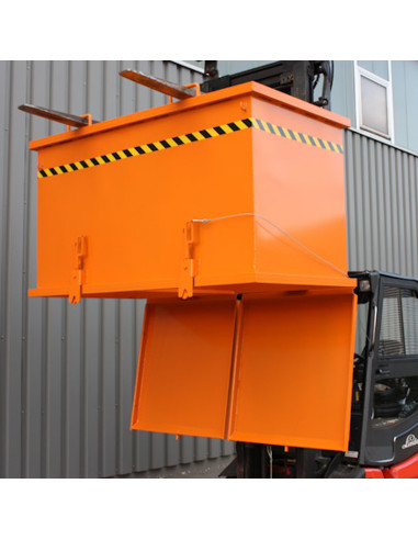 Klappbodenbehälter mit Fraktionen - Traglast 1.500 kg - Eichinger