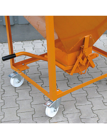 Silobehälter mit Rollen - Eichinger