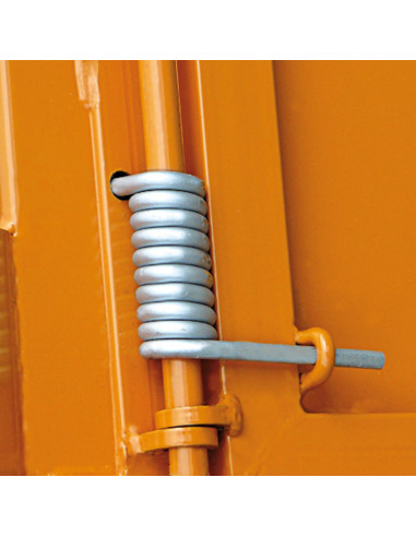 Silobehälter mit großflächiger Schüttklappe - Eichinger