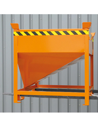 Silobehälter mit Auslaufschieber - Eichinger