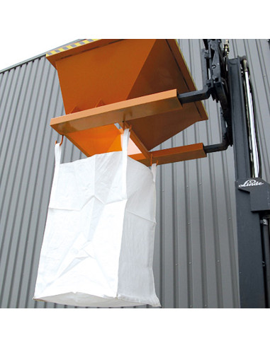 Befülltrichter mit Halterung für Big-Bags - Eichinger