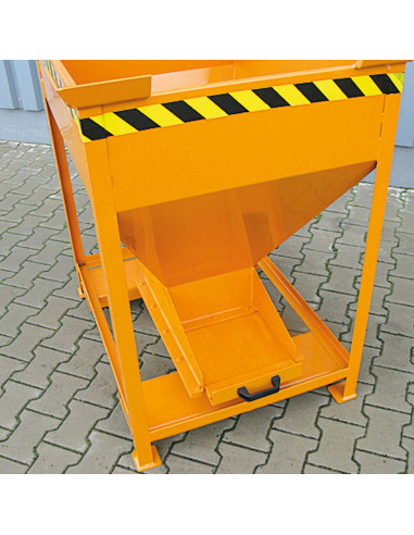 Silobehälter mit Dosier-Schiebeklappe - Eichinger