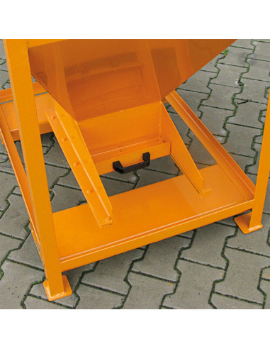 Silobehälter mit Dosier-Schiebeklappe - Eichinger