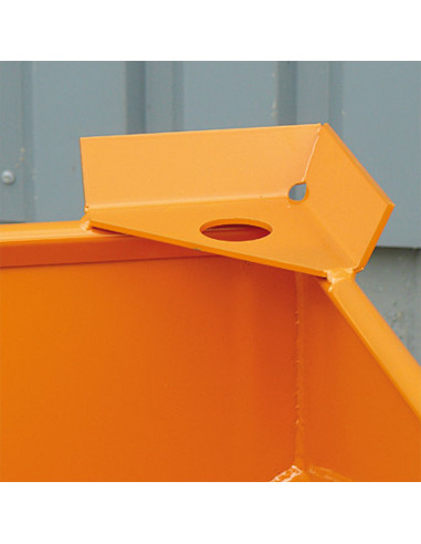 Silobehälter mit Dosier-Schiebeklappe - Eichinger