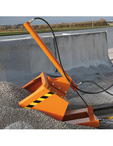 Ladeschaufel mit zentralen Hydraulikzylinder - Eichinger