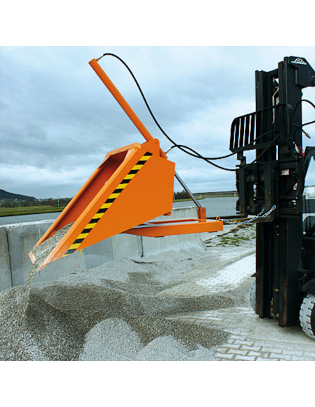 Ladeschaufel mit zentralen Hydraulikzylinder - Eichinger