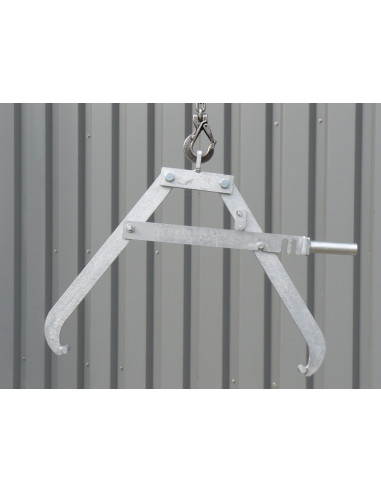 Fasszangengreifer für Kran - Eichinger