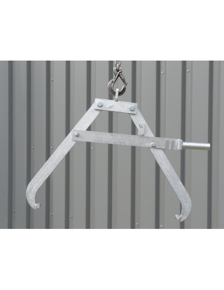 Fasszangengreifer für Kran - Eichinger