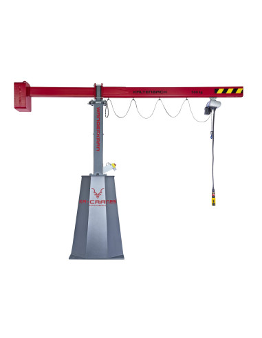 Wanderkran WK 3 mit Gegengewicht