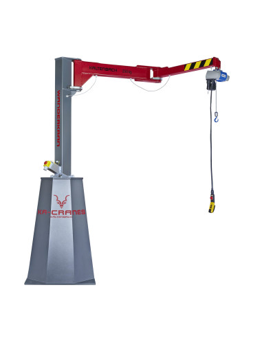 Wanderkran WK 1-K mit Knickausleger