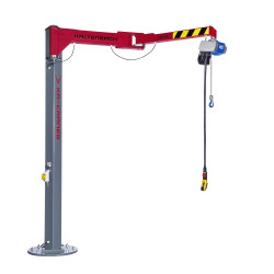 Säulenschwenkkran SSK 1K mit Knickausleger