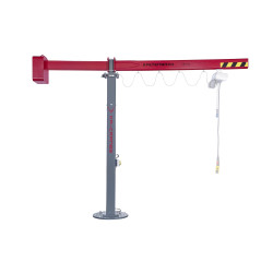 Säulenschwenkkran SSK 3 mit Gegengewicht