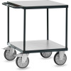 Tischwagen mit 2 quadratischen Ladeflächen FETRA - Traglast 500 - 600 kg
