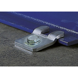 Fußverdübelungsset für Kragarmregal, verzinkt - Meta 2