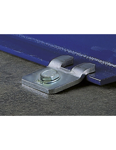 Fußverdübelungsset für Kragarmregal, verzinkt - Meta