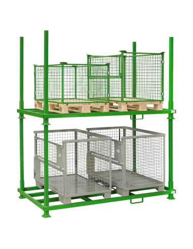 Rungenpalette mit Einsteckrungen