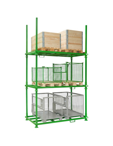 Rungenpalette mit Einsteckrungen