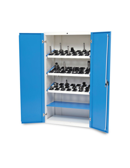 CNC-Flügeltürenschrank inkl. CNC-Werkzeugaufnahmerahmen